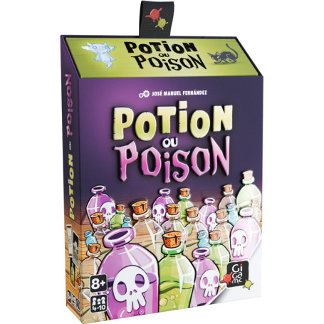 Jeu de cartes Potion ou Poison Gigamic