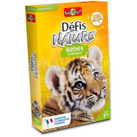 Bioviva Defis Nature Baby Animals Card Game | Eco-Friendly
