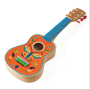 Djeco Animambo Small Wooden Guitar | 6 Metal Strings 54 cm