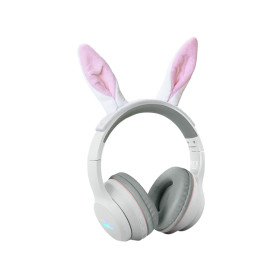 KIDYWOLF KIDYEARS Rabbit Kids Headphones | Safe Bluetooth & Wired