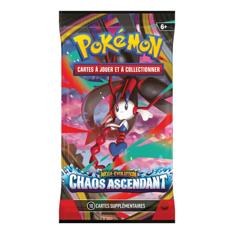 Booster pokémon méga évolutions chaos ascendant