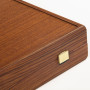 Jeu de Backgammon 38 cm en bois d'Acajou | Wilson Jeux