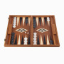 Premium 38 cm Mahogany Wooden Backgammon Set | Wilson Jeux