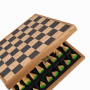 Jeu d'échecs en liège Manopoulos 40 cm