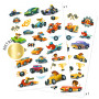 Djeco bolides kids metallic temporary tattoos