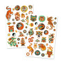 Tatouages temporaires enfants Esprit Martial Djeco