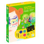 Djeco Rio de Janeiro Face Paint Kit with Stencils