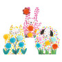 Painting Dots and Pom-poms – In the Grass