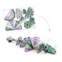 Djeco Terrible Dinos Wooden Lacing Craft Set
