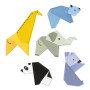 Kit origami enfant Premiers pliages 1 2 3 plié Djeco