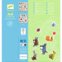 Djeco Fluffy Friends Kids Sticker Pack
