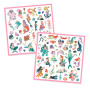 Djeco Shimmering Mermaids Kids Metallic Stickers | 160 Decals