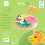 Djeco Rondo Leo Wooden Shape Matching Puzzle