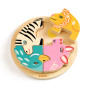 Djeco Rondo Leo Wooden Shape Matching Puzzle