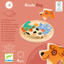 Djeco Rondo Dog Wooden Shape Matching Puzzle