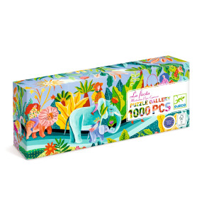 Djeco La Fiesta 1000 Piece Panoramic Art Puzzle