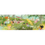 Djeco A Summer's Day 350 Piece Panoramic Art Puzzle