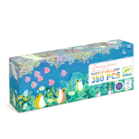 Djeco Dreamy Dreams 350 Piece Panoramic Art Puzzle