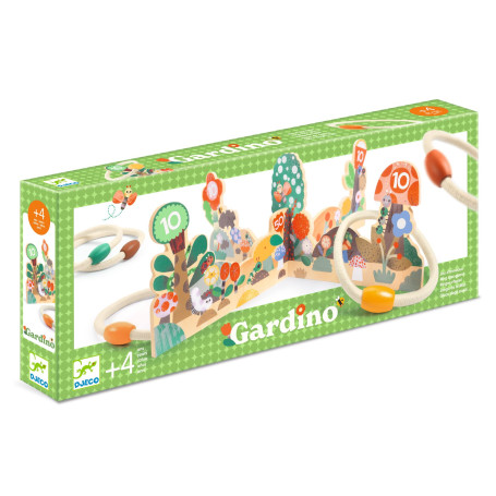Jeu de lancer d'anneaux en bois Gardino Djeco