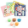 Djeco Coquins sous l'eau Air-Dry Clay Coloring Activity