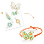 Kit créatif bijoux plastique magique Plume et lotus Djeco