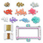 Djeco Majuscules Kids Wooden Bead Loom Set