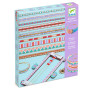 Djeco Majuscules Kids Wooden Bead Loom Set