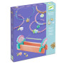 Djeco Blue Macrame Bracelets Kids Craft Loom Kit