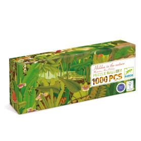 Puzzle Gallery 1000 pièces Hidden in the Nature Djeco