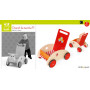 Chariot de marche en bois F1 - Formule 1