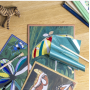 Moulin Roty Tout Autour du Monde Fantastic Foil Cards
