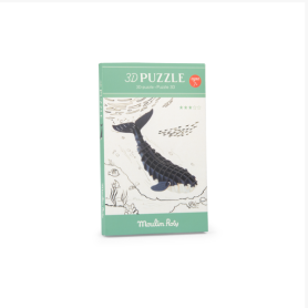 Puzzle 3D Baleine Tout autour du monde Moulin Roty