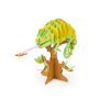 Moulin Roty Tout Autour du Monde 3D Chameleon Puzzle