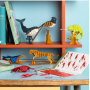 Moulin Roty Tout Autour du Monde 3D Chameleon Puzzle
