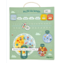 Pass the Time Fabric Wall Calendar - Lilliputiens