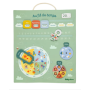 Pass the Time Fabric Wall Calendar - Lilliputiens