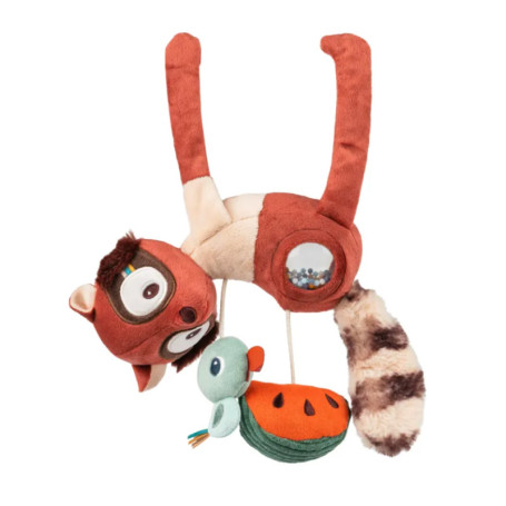 Elvis the Lemur Hanging Activity Plush Toy - Lilliputiens
