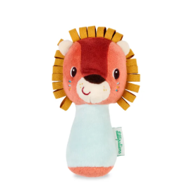 Jack the Lion Plush Squeaker Rattle - Lilliputiens