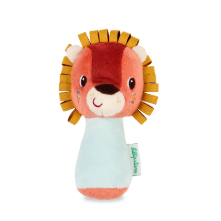 Hochet Piou en tissu Jack le lion - Lilliputiens
