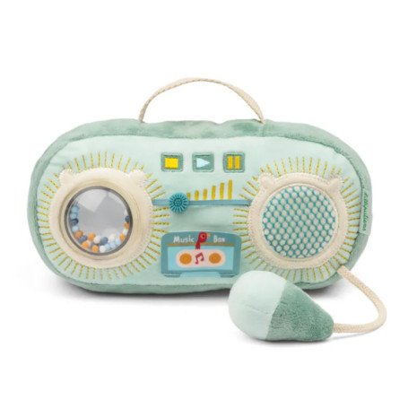 Joe the Dragon Fabric Sound Radio Toy - Lilliputiens