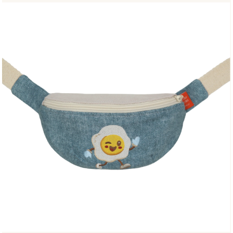 Sac banane enfant Œuf au plat - L'Oiseau Bateau