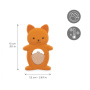 Squirrel Cooling Teething Ring Duo - Kaloo