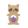 Raccoon Cooling Teething Ring Duo - Kaloo