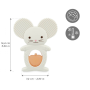 Duo anneau de dentition et réfrigérant Souris - Kaloo