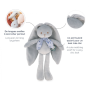 Doudou pantin lapin bleu 25 cm Lapinoo - Kaloo