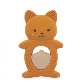 Squirrel Cooling Teething Ring Duo - Kaloo