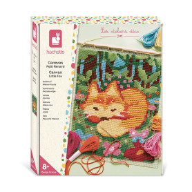 Kit créatif canevas petit renard Les Ateliers Déco - Janod