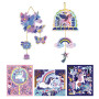 DIY Unicorn Scratch Art & Suncatcher Craft Kit - Janod