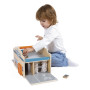 Portable Wooden City Garage Cross Roads - Janod