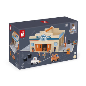 Garage en bois Ville Cross Roads - Janod